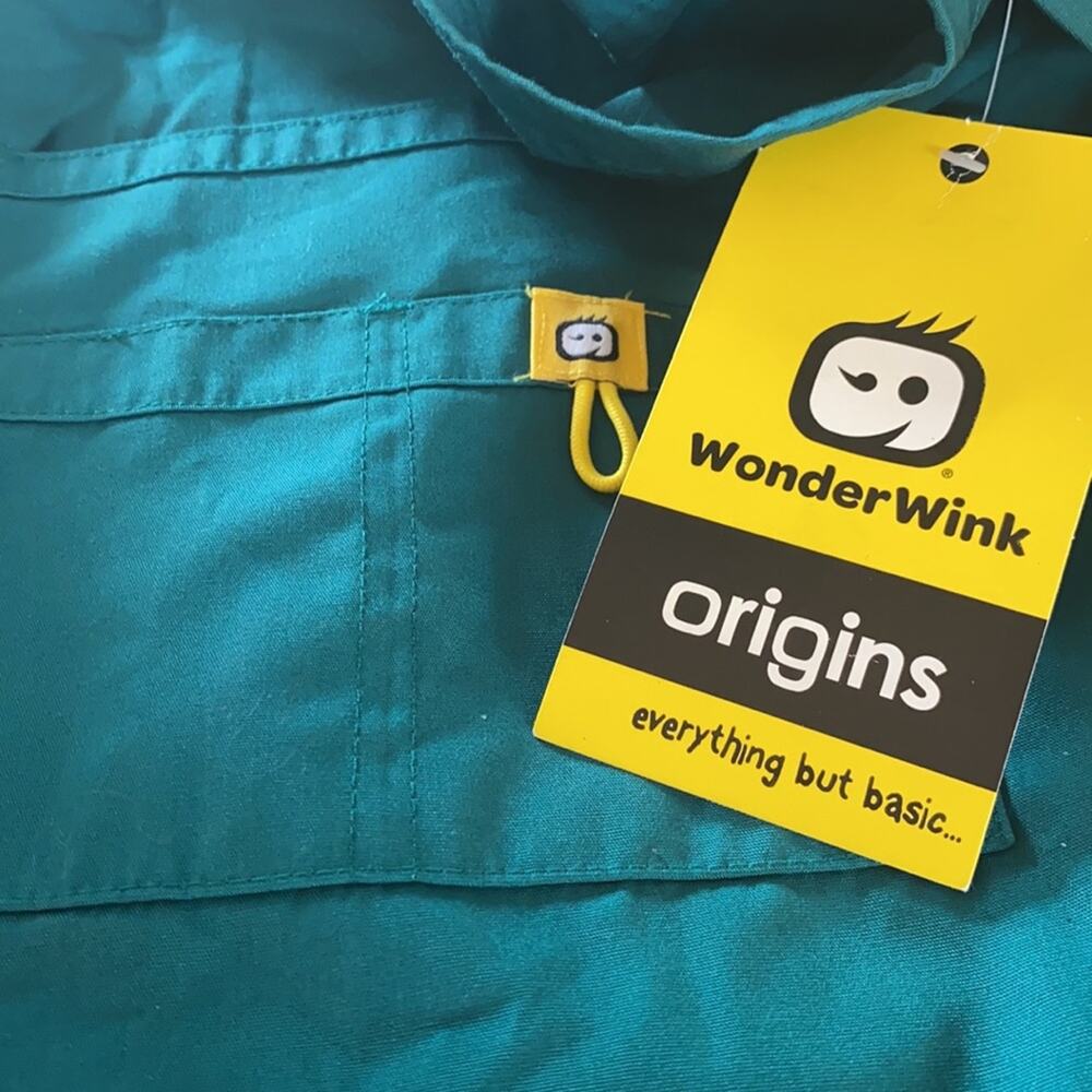 Wonder wink hunter green scrubs - Picture 9 of 12